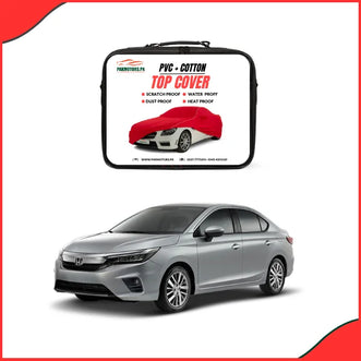 Honda City Car Top Cover – Waterproof & Scratchproof Non-Woven Fabric (2022–2023 Models) - Latest