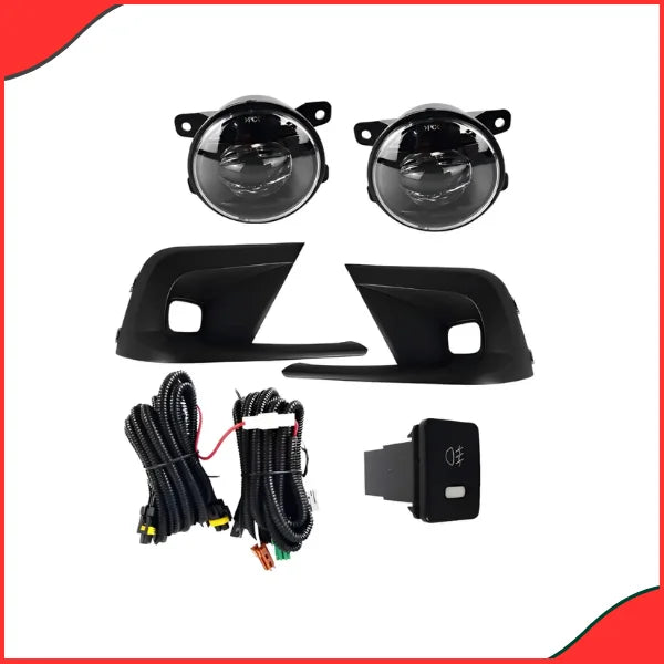 Honda Civic 2022–2023 DLAA Fog Lamps – Durable Front Bumper Fog Lights Without Chrome - Fog Lamps