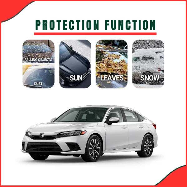 Honda Civic 2022–2023 Parachute Car Cover – Water-Resistant, UV & Wind Protection - Latest