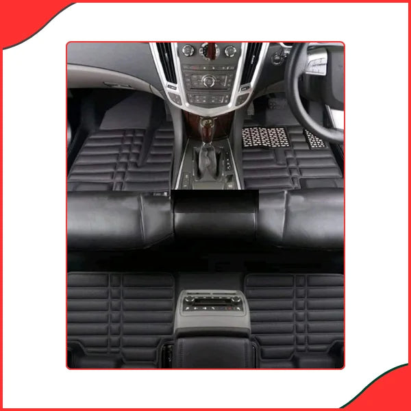 Honda Civic 5D Custom Floor Mats – Black  3-Piece Set for 2022-2023 Models - Hight Quality