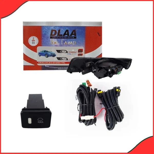 Honda Civic Rebirth 2012–2016 DLAA Fog Lamps – Model HD552 - Latest Car Fog Lights