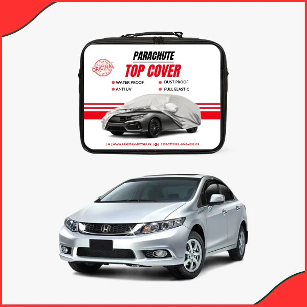 Honda Civic Rebirth 2012–2016 Parachute Car Cover – Water-Resistant, UV & Dust Protection