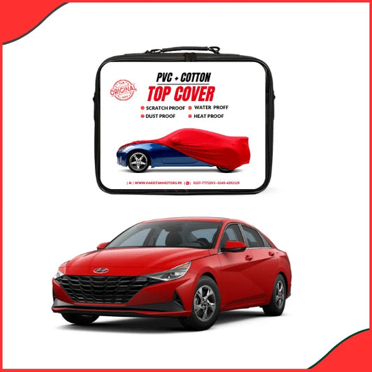 Hyundai Elantra 2021–2022 Car Top Cover – Waterproof & Scratchproof Non-Woven Protection