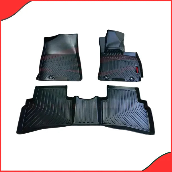 Hyundai Tucson TPR Floor Mats (Black, 2016–2021) – Durable & Waterproof - Best TPR Floor Mats in Pakistan