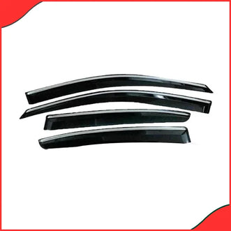 Hyundai Tucson TXR Air Press Sun Visor with Chrome – Fits 2020-2021  Stylish & Weather Protection