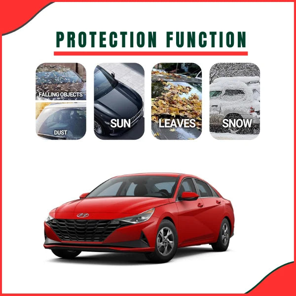 Hyundai Elantra 2021–2022 Car Top Cover – Waterproof & Scratchproof Non-Woven Protection - Latest