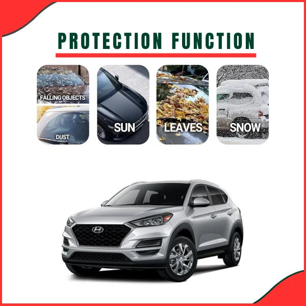 Hyundai Tucson 2020–2021 Car Cover – Water-Resistant Parachute Fabric, Full Body Protection - Latest