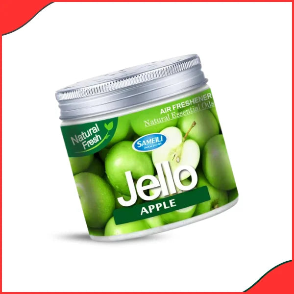 Jello Apple Natural Fresh Car Air Freshener Gel – Long-Lasting Freshness