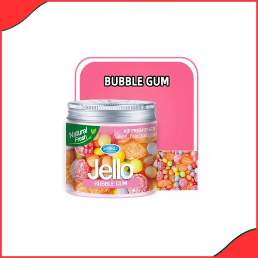 Jello Bubble Gum Car Air Freshener Gel – Natural Fresh
