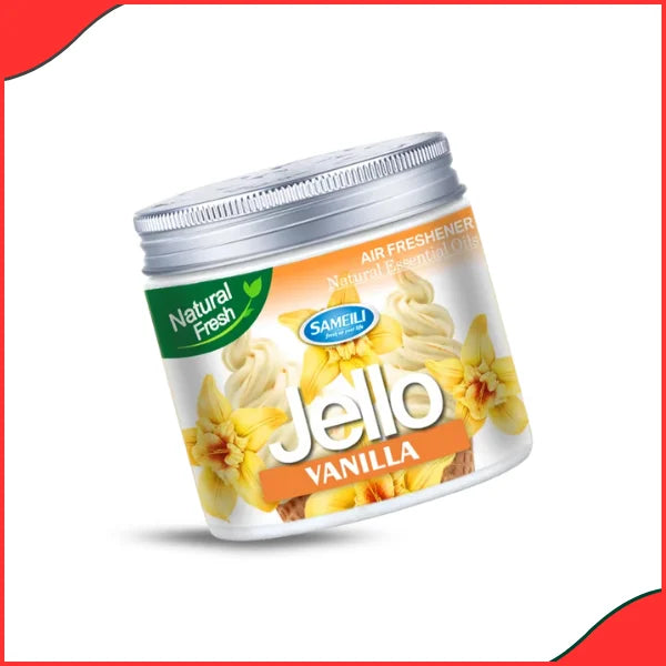 Jello Gel Car Perfume – Soothing Vanilla Scent - Good Quality