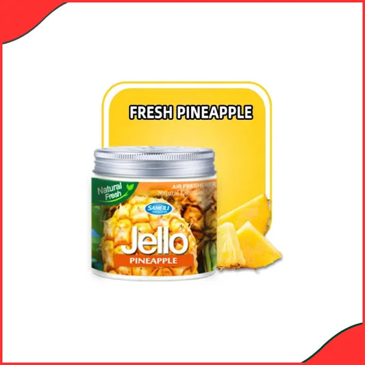 Jello Pineapple Natural Fresh Gel – Car Air Freshener with Fruity Scent