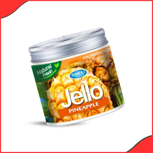 Jello Pineapple Natural Fresh Gel – Car Air Freshener with Fruity Scent - High Quality