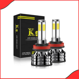 K9 LED Headlight Bulbs – H4, H11, 9005 High-Lumen Car Lights