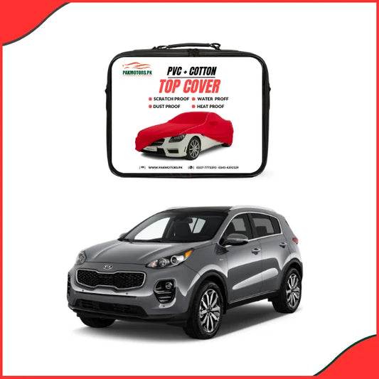 KIA Sportage 2019-2021 Waterproof Scratchproof Non-Woven Car Top Cover – All-Weather Protection