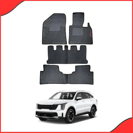 KIA Sorento Rubber Mats – Premium Imported Quality