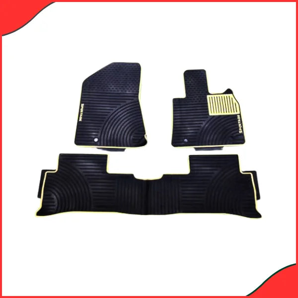 Kia Sportage Latex Smoke Floor Mats – Custom Fit (2019–2021)