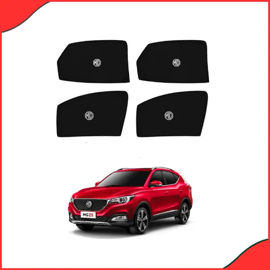MG HS Side Window Sun Shades (2020-2022)  4-Piece Set with Logo