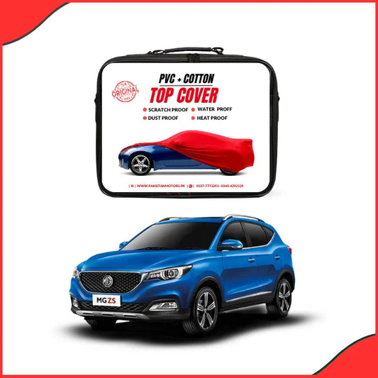 MG ZS 2020–2022 Car Top Cover – Waterproof & Scratchproof Non-Woven Protection - Latest