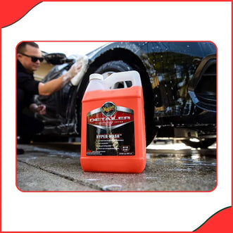Meguiar's Hyper Wash D110 1 Gallon (3.78L) Professional High-Foaming Car Shampoo Bottle for Detailing - PakistanMotors.pk