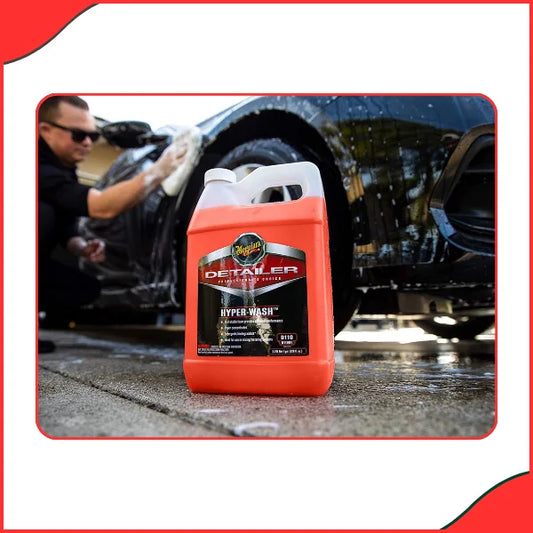 Meguiar's Hyper Wash D110 – High-Foaming Car Shampoo (1 Gallon)