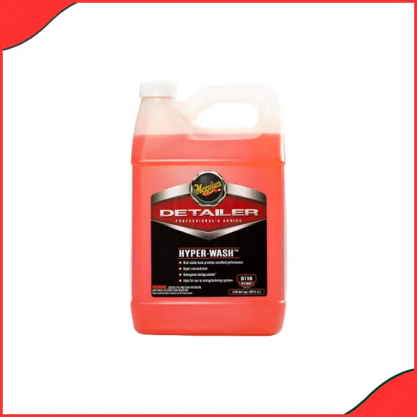 Meguiar's Hyper Wash D110 – High-Foaming Car Shampoo (1 Gallon) - Latest