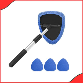 Microfiber Windshield Wiper Tool – Car Glass Cleaning Brush