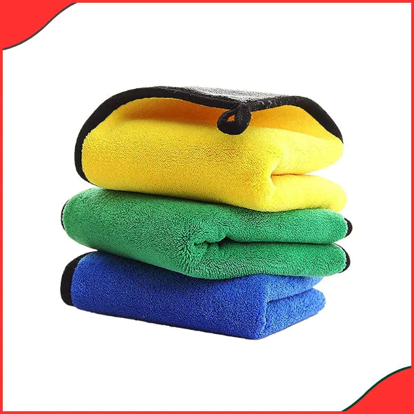 Microfiber Polishing Cloth 60x40cm  Double-Sided, Ultra-Soft & Streak-Free Finish - Best Material