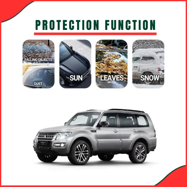 Mitsubishi Pajero 2006–2017 Car Top Cover – Waterproof Parachute Fabric with Scratchproof Full Body Protection