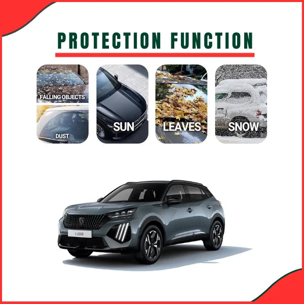 Peugeot 2008 (2022–2023) Parachute Car Top Cover – Waterproof & Dustproof Protection - Latet