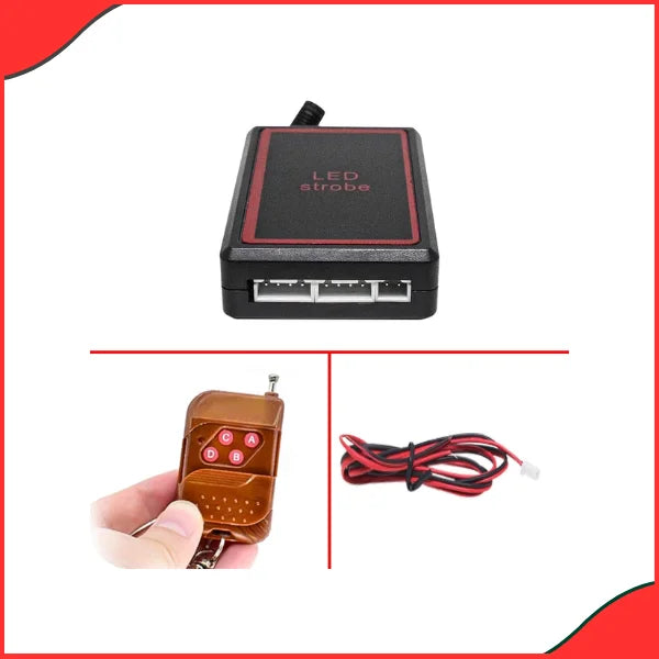 Police Car Grill Light – Powerful LED Strobe Emergency Warning Lamp - Latest Brand