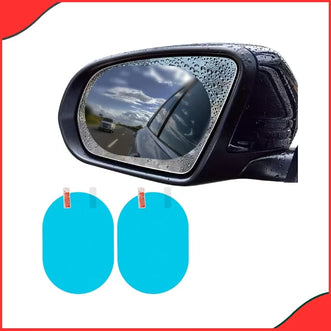 Rearview Mirror Anti-Rain & Anti-Fog Film – 2 Pcs Car Side Mirror Protective Film