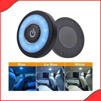 Y-978 Multi-Function LED Dome Roof Light with USB charging cable and magnetic mount kit.