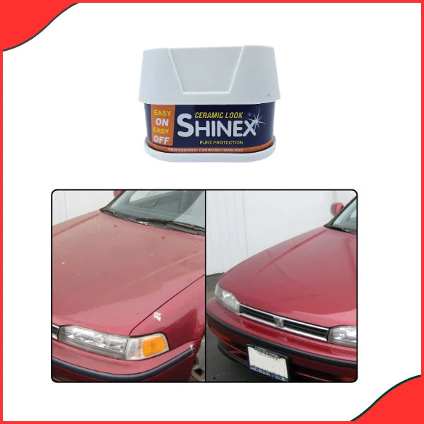 SHINEX Car Polish & Wax – 200g  Ultimate Orange Shine & Protection - Latest