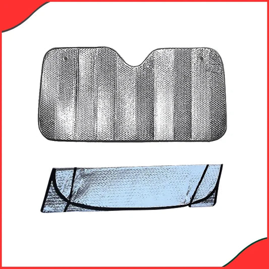 SOGO Universal Car Windshield Sun Shade – Aluminum Foil Curtain for UV Protection