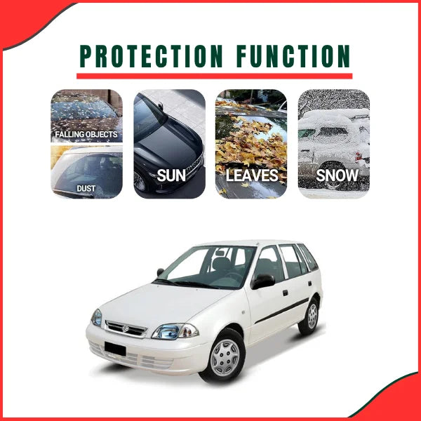 Suzuki Cultus 2007–2016 Car Top Cover (Old Model) – Waterproof Parachute with Scratchproof Inner Lining - Latest