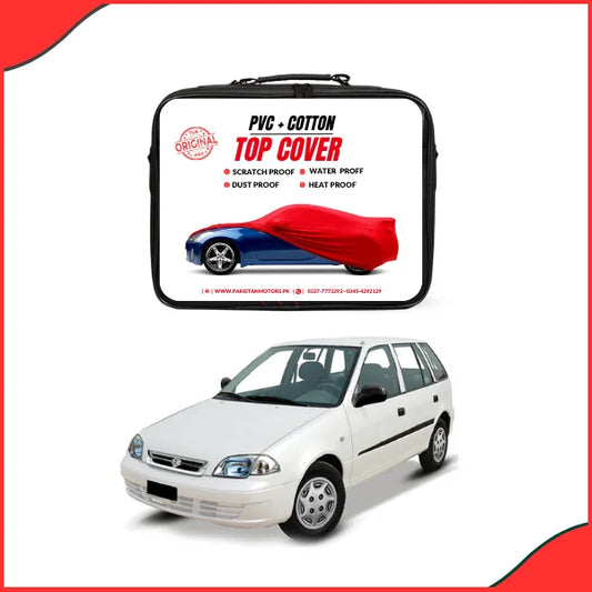 Suzuki Cultus 2007–2016 Car Top Cover – Waterproof & Scratchproof Non-Woven Protection (Old Model)