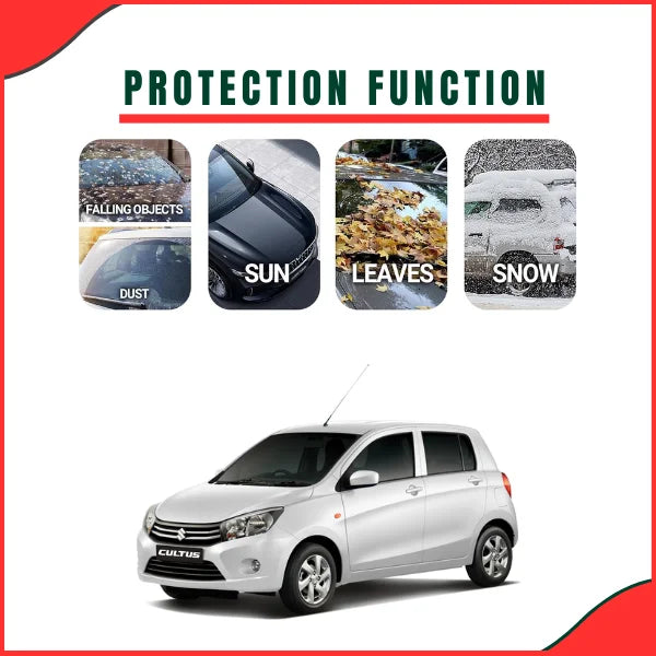 Suzuki Cultus 2017–2022 Car Top Cover – Waterproof Parachute with Scratchproof Inner Lining
