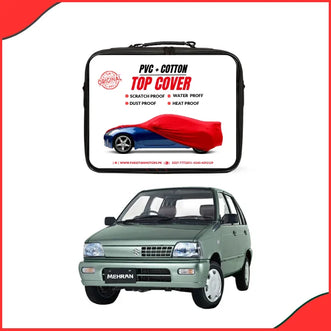 Suzuki Mehran 2012–2017 Car Top Cover – Waterproof & Scratchproof Non-Woven Protection