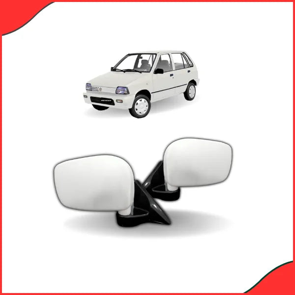 Suzuki Mehran Wide-Angle Side Mirror Set  Enhanced Visibility & Durable Design