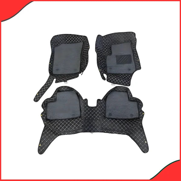 Suzuki Swift 9D Floor Mats (Black, 2022–2023) – Waterproof & Dustproof Custom Fit - Best 9D floor mats in Pakistan