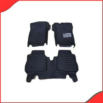 Suzuki Wagon R 5D Custom Floor Mats – Black  3-Piece Set (2014-2021)