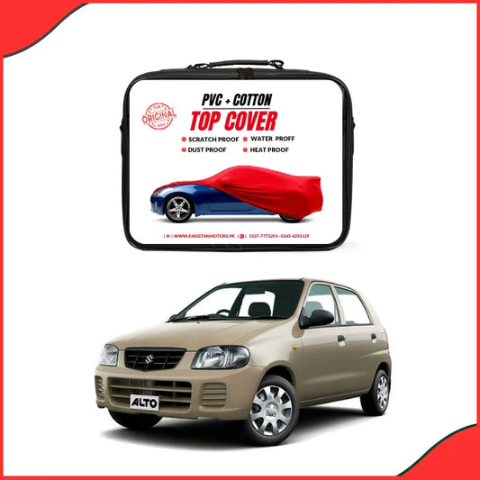 Suzuki Alto 2000–2012 Car Top Cover – Waterproof & Scratchproof Non-Woven Protection (Old Model)