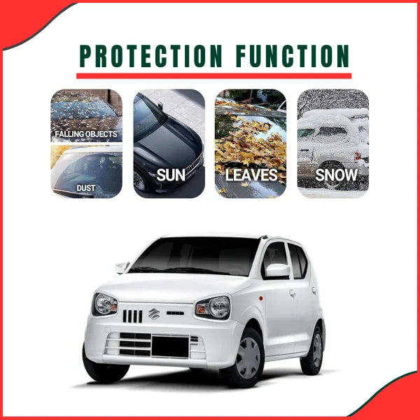 Suzuki Alto Parachute Car Top Cover – Waterproof, Dustproof, UV-Resistant & Full Elastic Protection - Latest