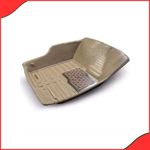 Suzuki Ciaz 5D Custom Floor Mats – Beige  3-Piece Set (2017-2021) - Latest