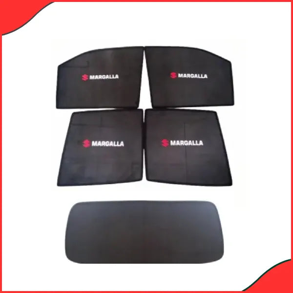 Suzuki Margalla Sun Shades (1992-1998)  Side & Rear – Premium Fabric with Logo - Latest