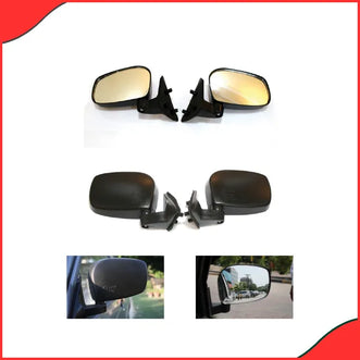 Suzuki Mehran Wide-Angle Side Mirror Set  Enhanced Visibility & Durable Design - Latest
