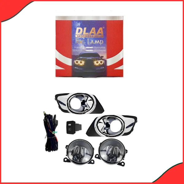 Suzuki Wagon R 2014–2024 DLAA Fog Lights with Cover - Latest Car Fog Lamps