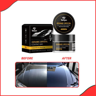 Tonyin Ceramic Crystal Coating Car Wax – 200g  Ultimate Black Gloss & Protection