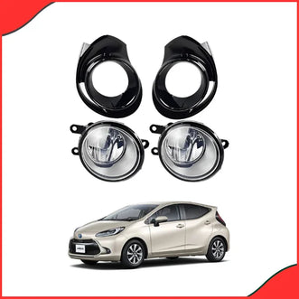 Toyota Aqua 2012–2018 DLAA Fog Lamps – Front Bumper Lights