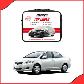 Toyota Belta 2005–2012 Parachute Car Top Cover – Waterproof & Dustproof Protection